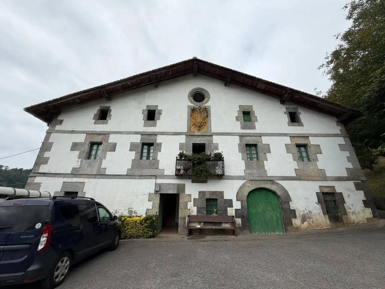 Exterior view of Houses for sale in Hernialde  with Private garden, Terrace and Furnished