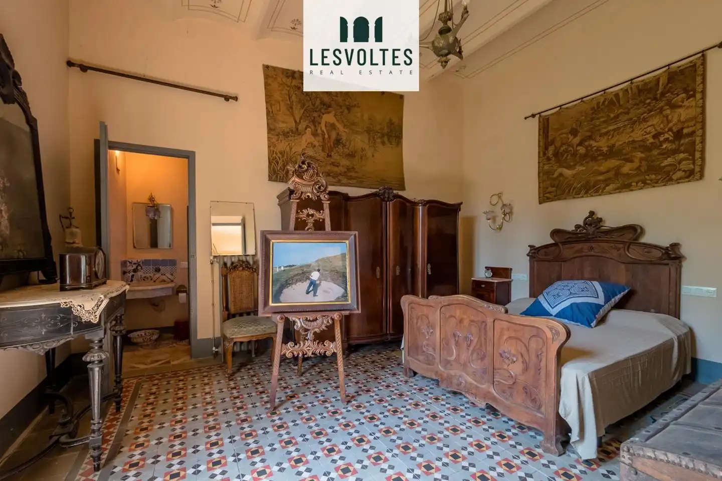 Habitación de Casa o chalet en venta en Sant Martí Vell con Aire acondicionado, Calefacción y Jardín privado