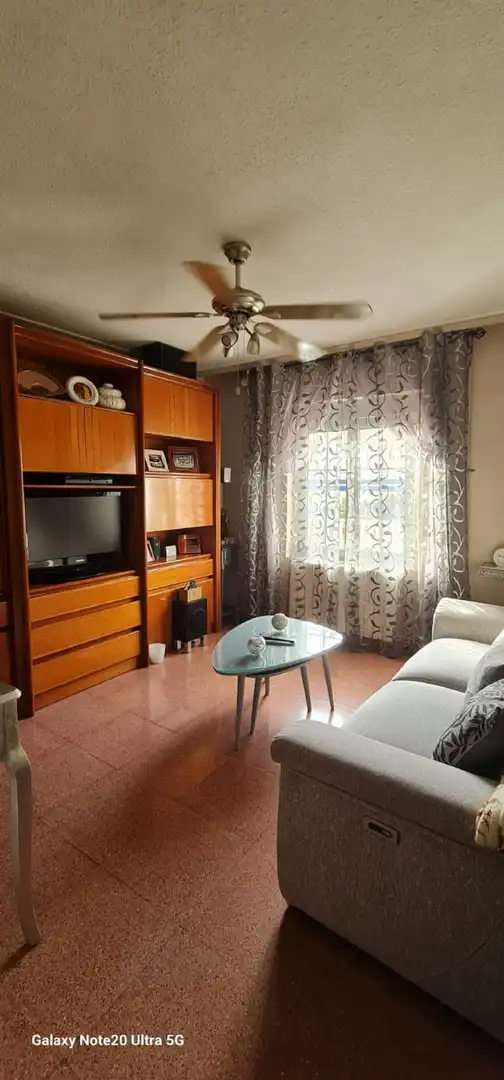 Living room of Flat for sale in Villena  with Air Conditioner, Heating and Furnished