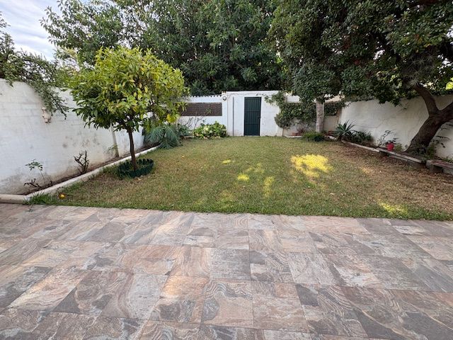 Garden of Single-family semi-detached for sale in Algeciras  with Air Conditioner, Private garden and Terrace