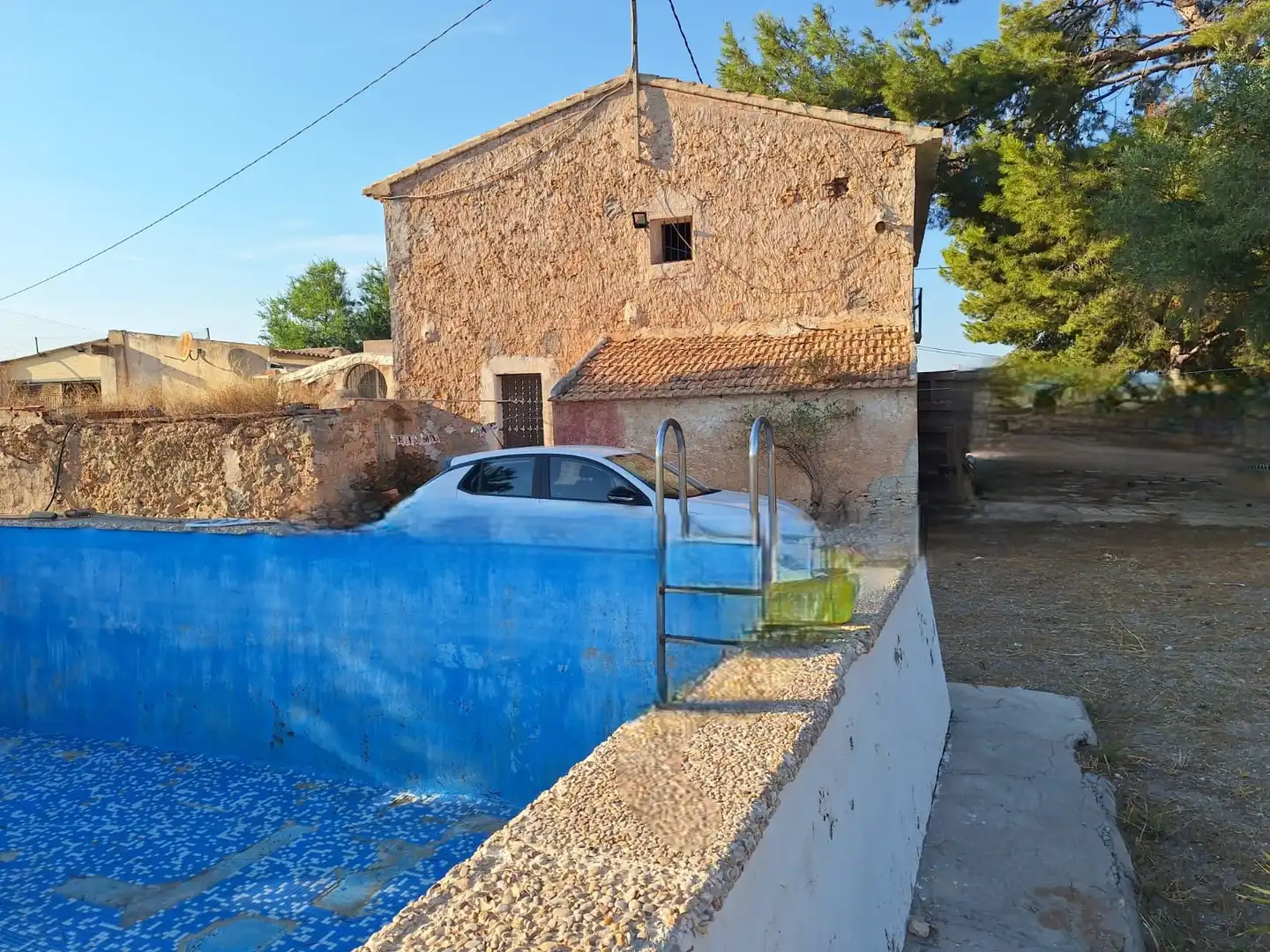 Swimming pool of Country homes for sale in San Vicente del Raspeig / Sant Vicent del Raspeig  with Air Conditioner, Private garden and Terrace
