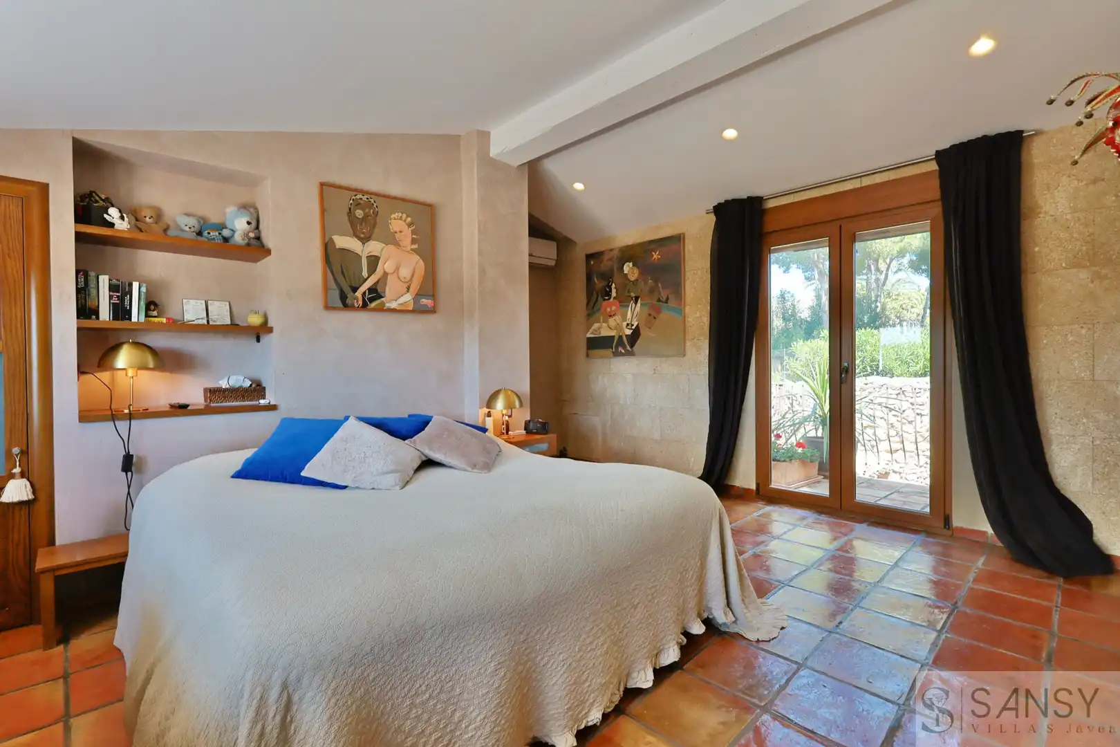 Bedroom of Houses for sale in Jávea / Xàbia  with Air Conditioner, Heating and Terrace