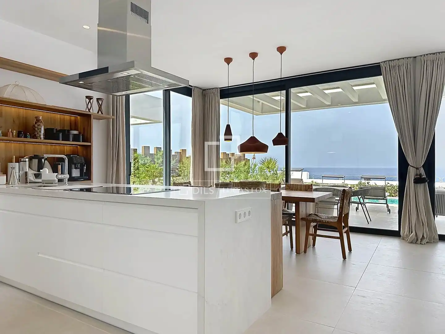 Cocina de Casa o chalet de alquiler en Ciutadella de Menorca con Aire acondicionado, Calefacción y Jardín privado