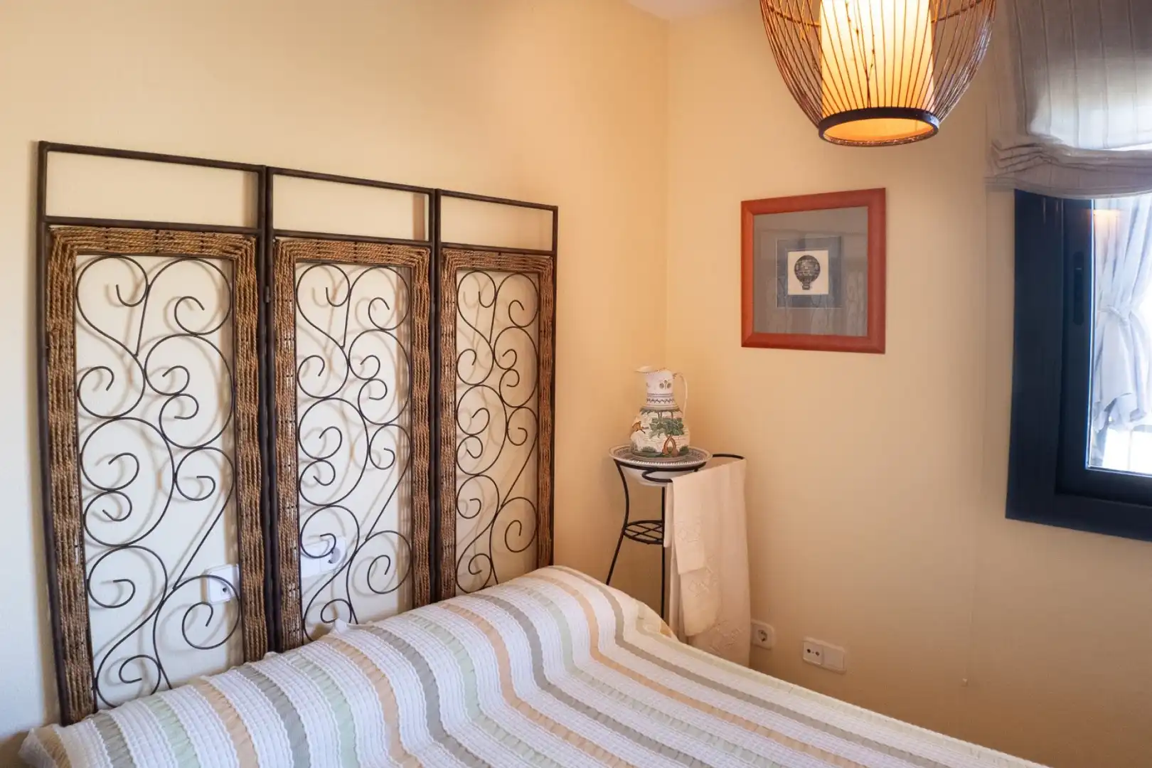 Schlafzimmer von Wohnung zum Verkauf in Villajoyosa / La Vila Joiosa mit Klimaanlage, Heizung und Privatgarten