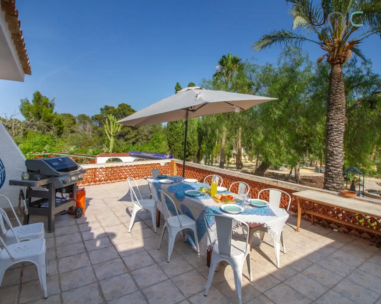 Terrace of Houses for sale in L'Alfàs del Pi  with Private garden, Terrace and Swimming Pool