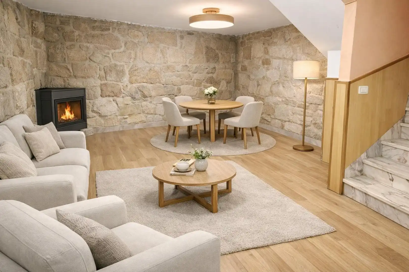 Casa adosada en venta en Baiona con Calefacción