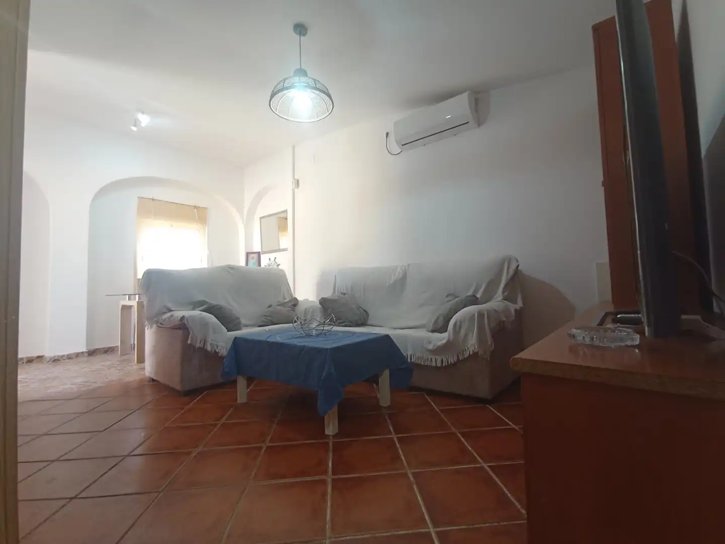 Sala de estar de Finca rústica en venta en Chipiona