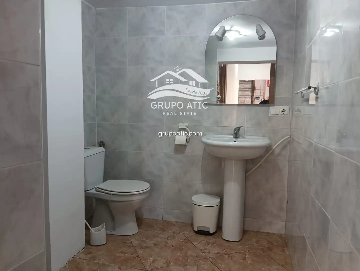 Badezimmer von Geschaftsraum zur Miete in Burriana / Borriana mit Klimaanlage