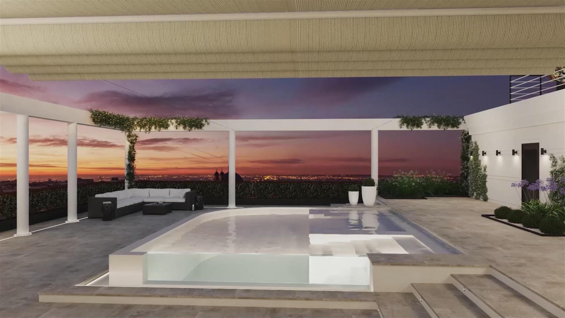 Terrassa de Àtic en venda en  Madrid Capital amb Terrassa