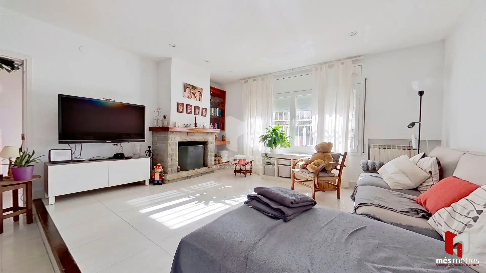 Sala de estar de Casa o chalet en venta en El Masnou con Calefacción, Jardín privado y Trastero