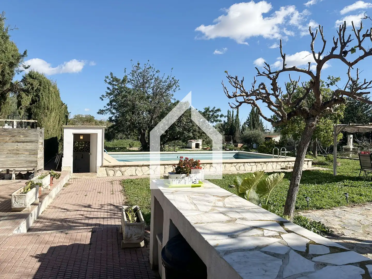 Jardí de Casa o xalet en venda en San Vicente del Raspeig / Sant Vicent del Raspeig amb Jardí privat, Terrassa i Piscina