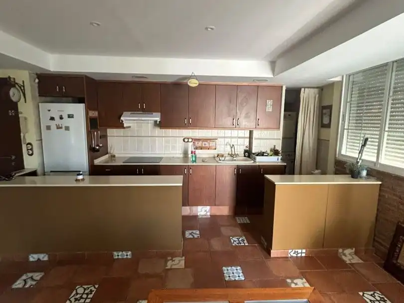 Küche von Wohnung zur Miete in Valencia mit Klimaanlage, Heizung und Parkett