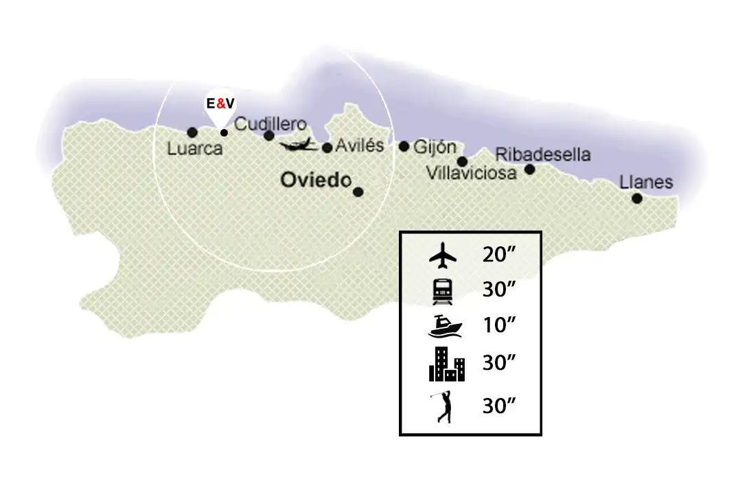 Vista exterior de Casa o xalet en venda en Cudillero amb Calefacció, Jardí privat i Terrassa