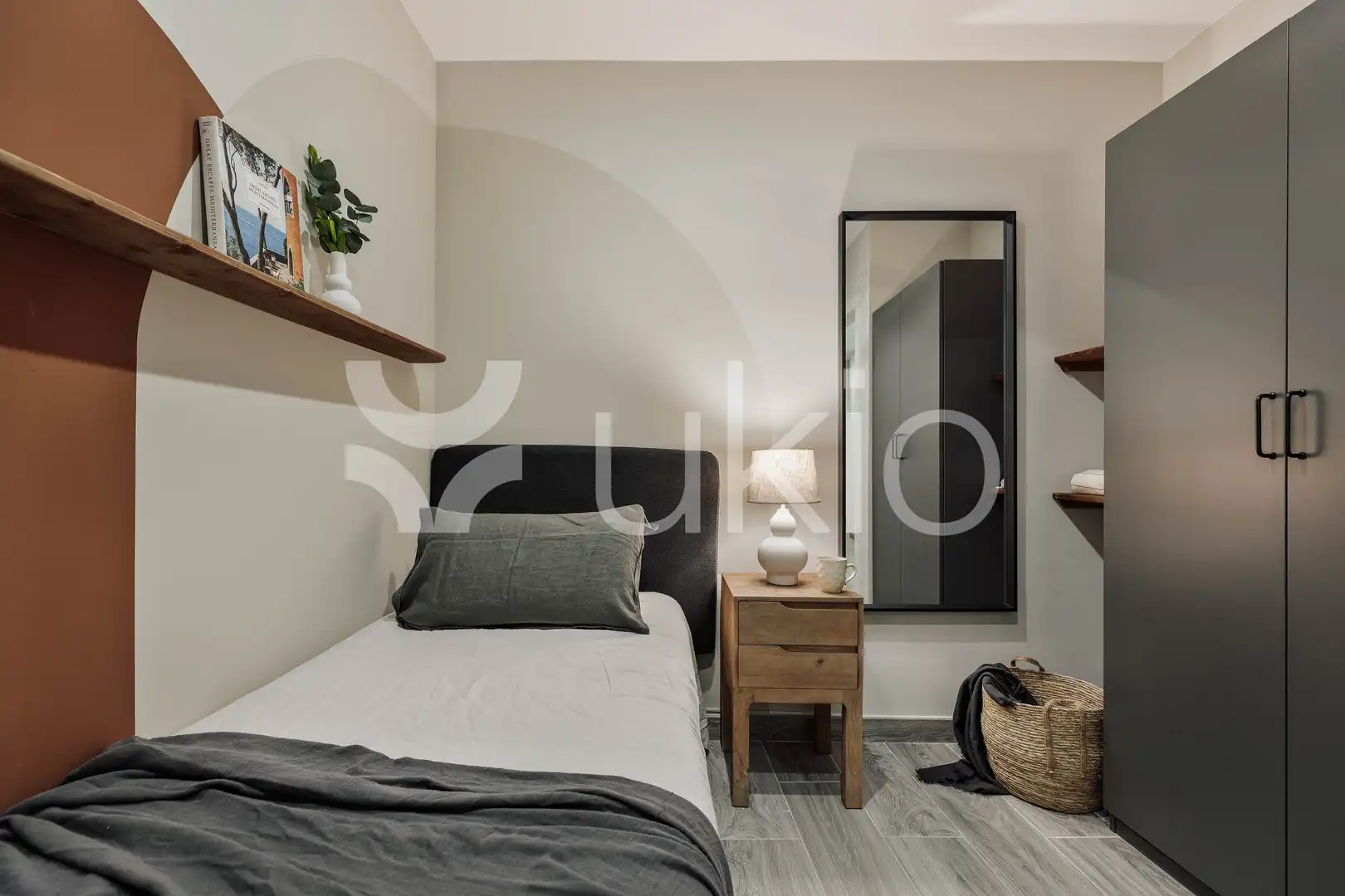 Bedroom of Apartments for rent in Barcelona  with Air Conditioner, Heating and Furnished