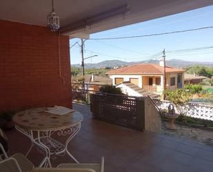 Terrace of Country house for sale in Sant Esteve Sesrovires  with Air Conditioner, Heating and Private garden