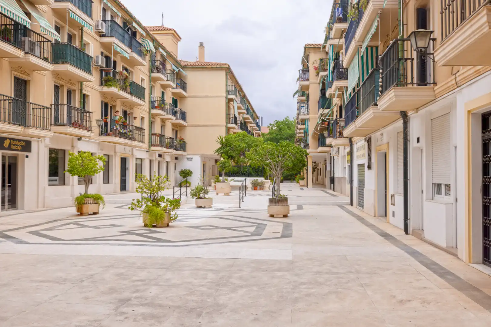 Vista exterior de Piso en venta en Málaga con Aire acondicionado, Amueblado y Balcón