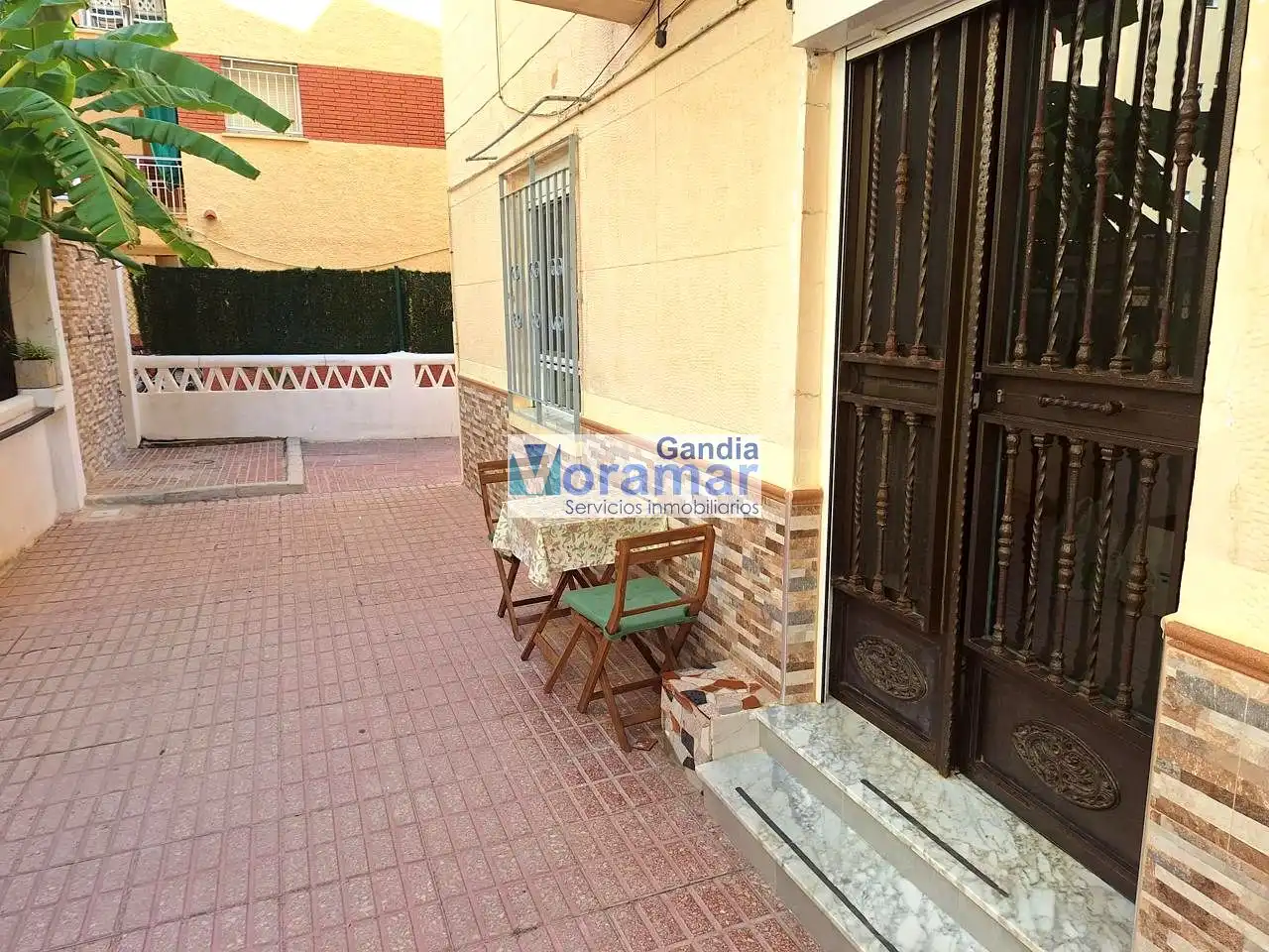 Jardín de Apartamento de alquiler en Gandia con Calefacción y Amueblado
