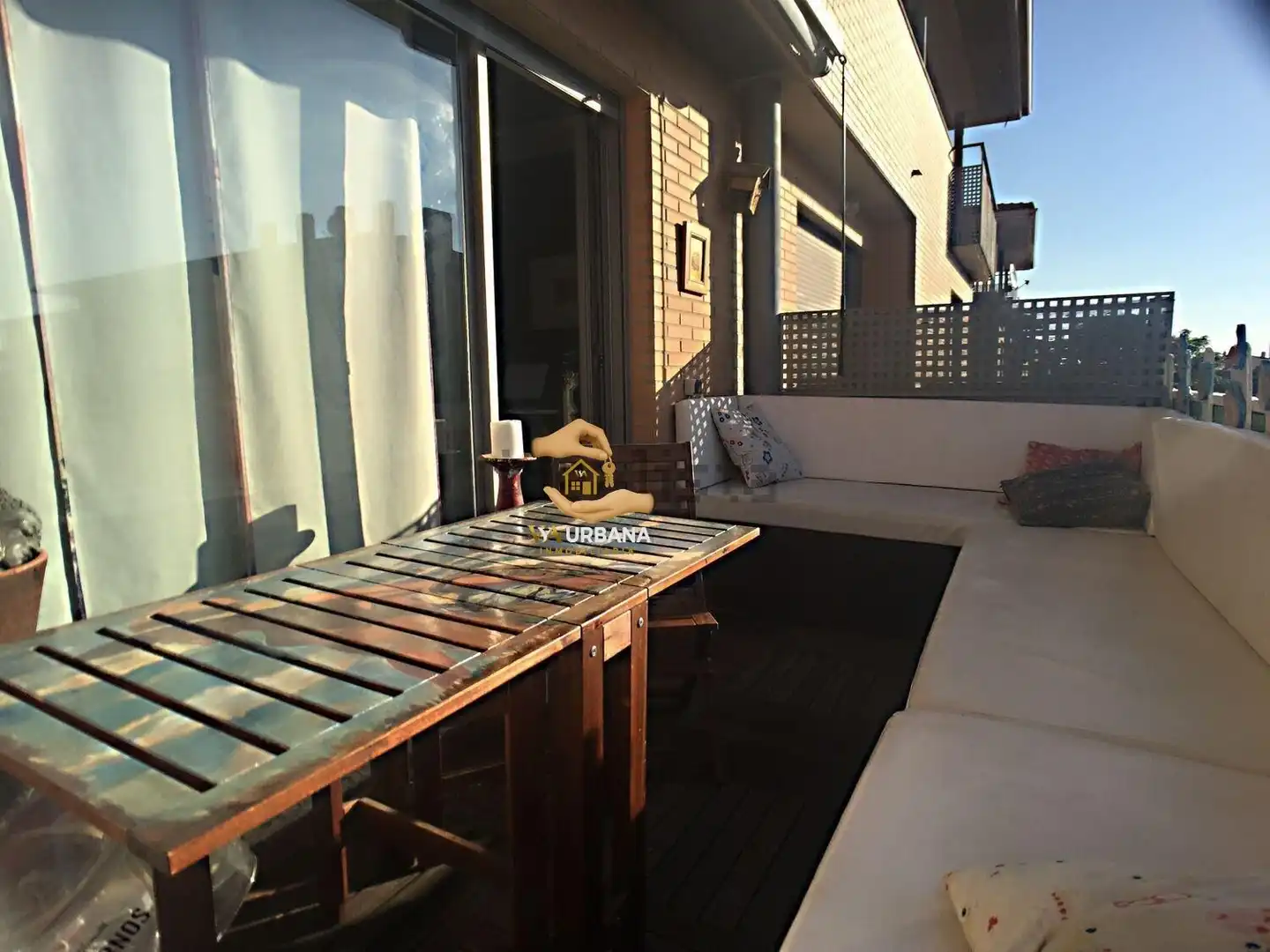 Terrasse von Wohnung zum Verkauf in Salamanca mit Heizung, Privatgarten und Terrasse