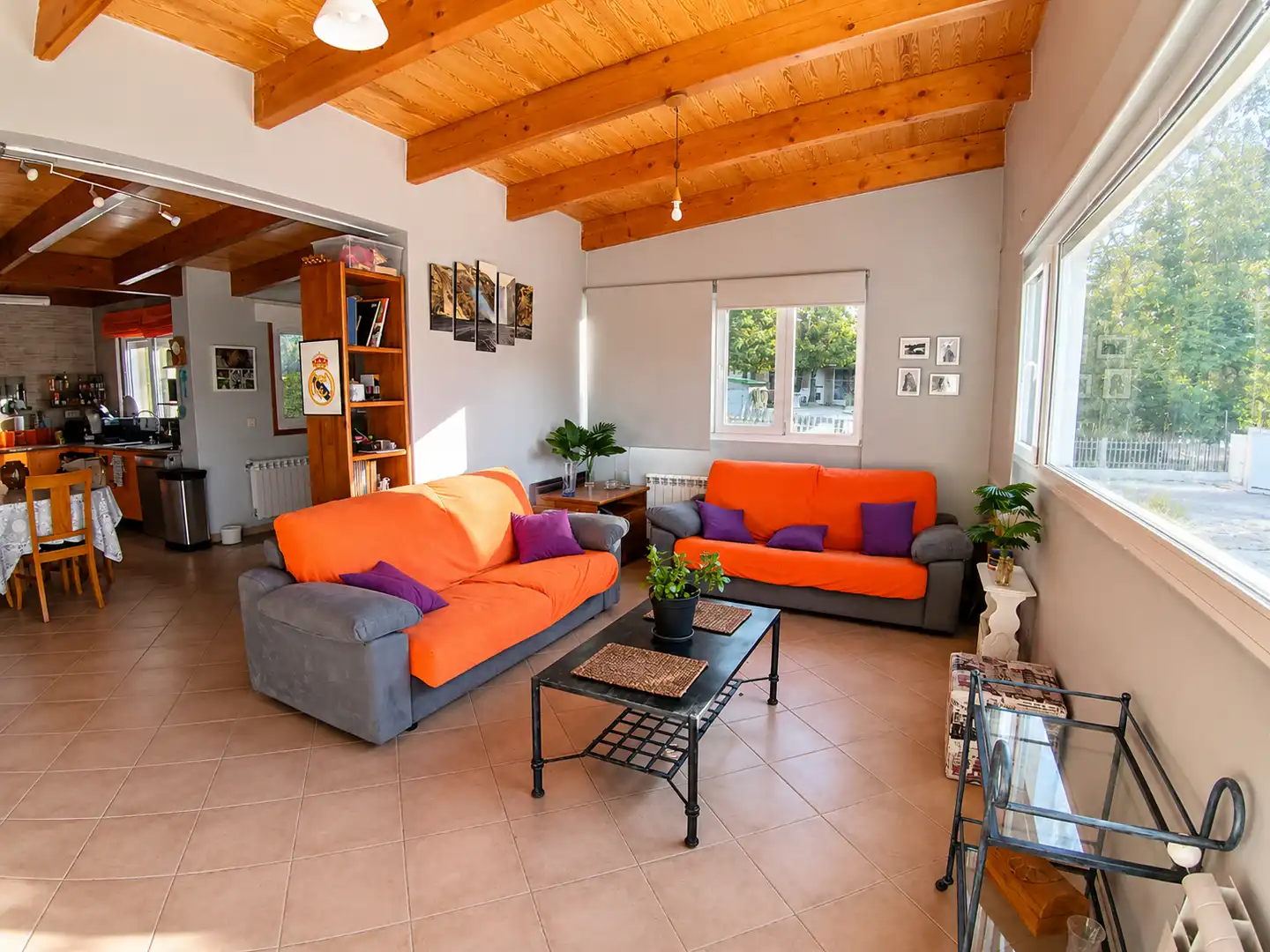 Sala d'estar de Casa o xalet en venda en Cotobade amb Aire condicionat, Calefacció i Jardí privat