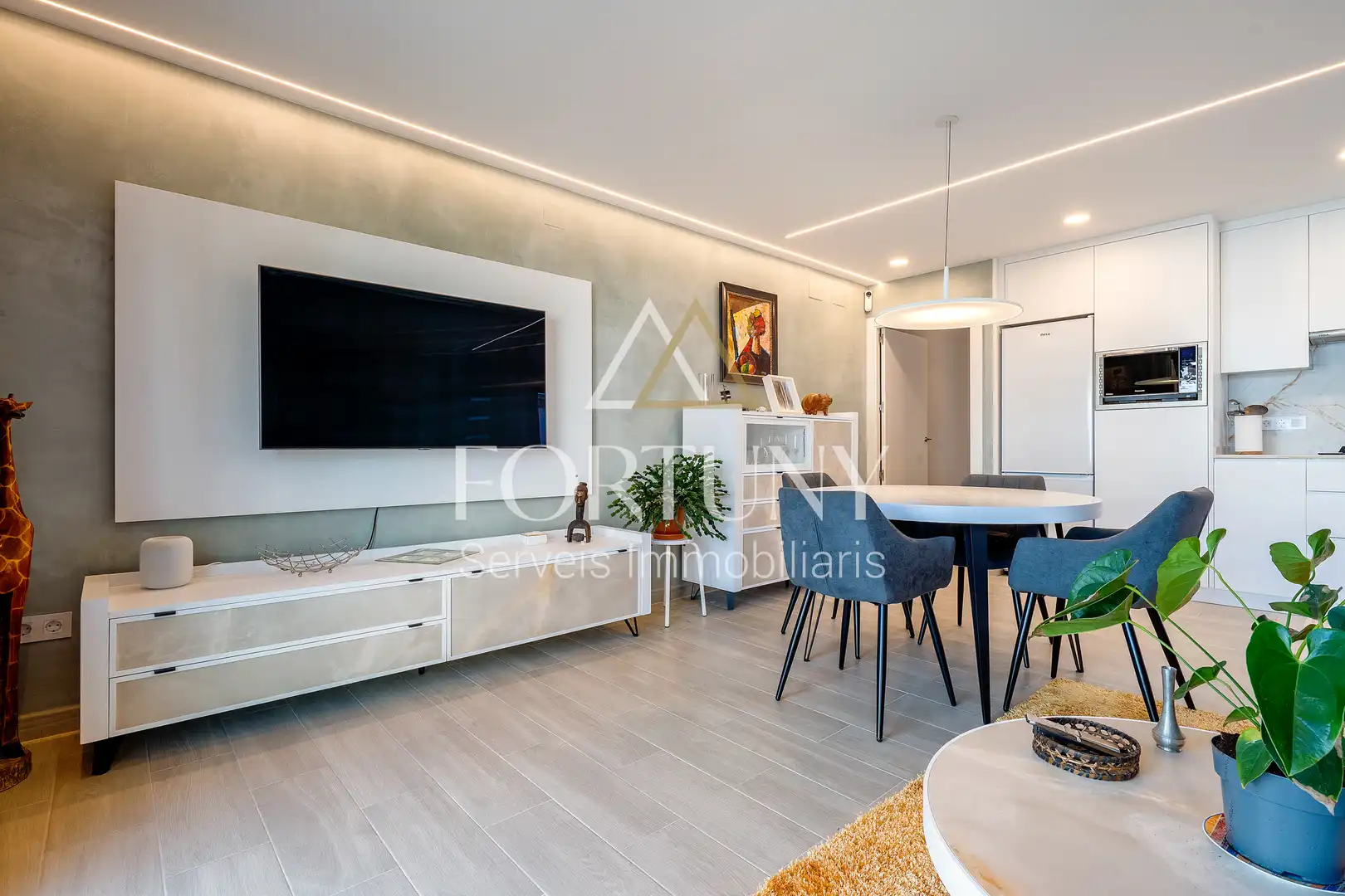 Wohnzimmer von Wohnung zum Verkauf in Cambrils mit Klimaanlage