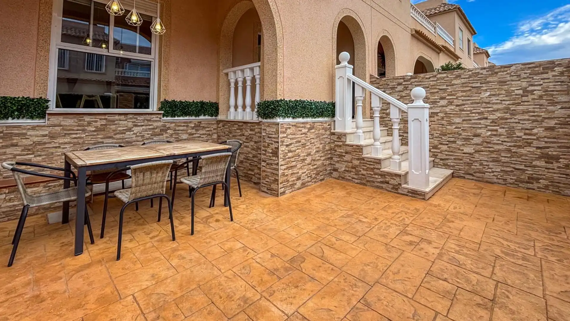 Terraza de Casa adosada en venta en Santa Pola con Aire acondicionado, Terraza y Trastero