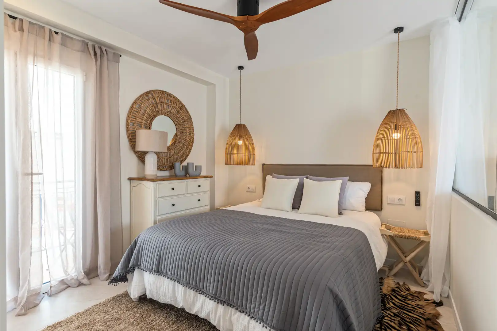 Dormitori de Apartament en venda en Jávea / Xàbia amb Aire condicionat i Terrassa