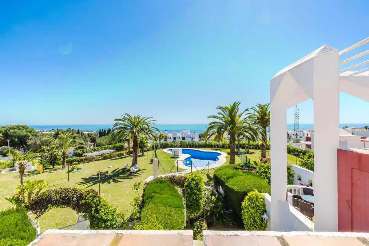 Garden of Detached homes for sale in Nerja  with Air Conditioner, Heating and Private garden