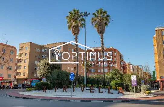 Vista exterior de Apartamento en venta en Xirivella con Aire acondicionado, Amueblado y Horno