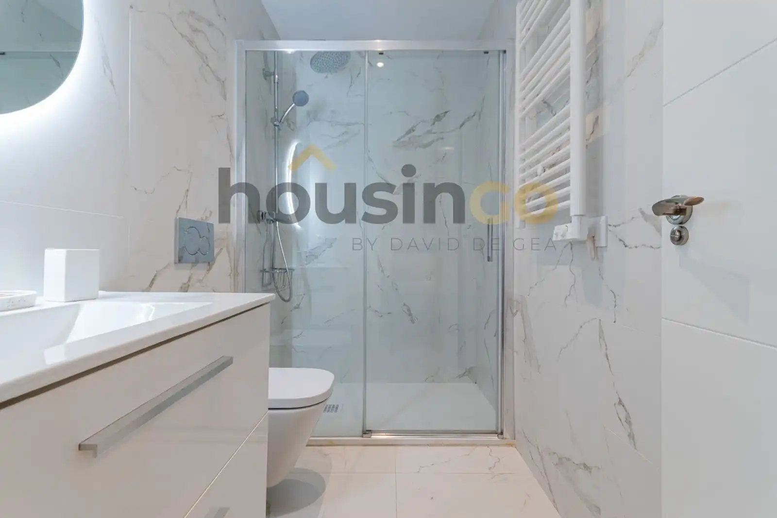 Baño de Piso de alquiler en Madrid con Aire acondicionado, Calefacción y Terraza