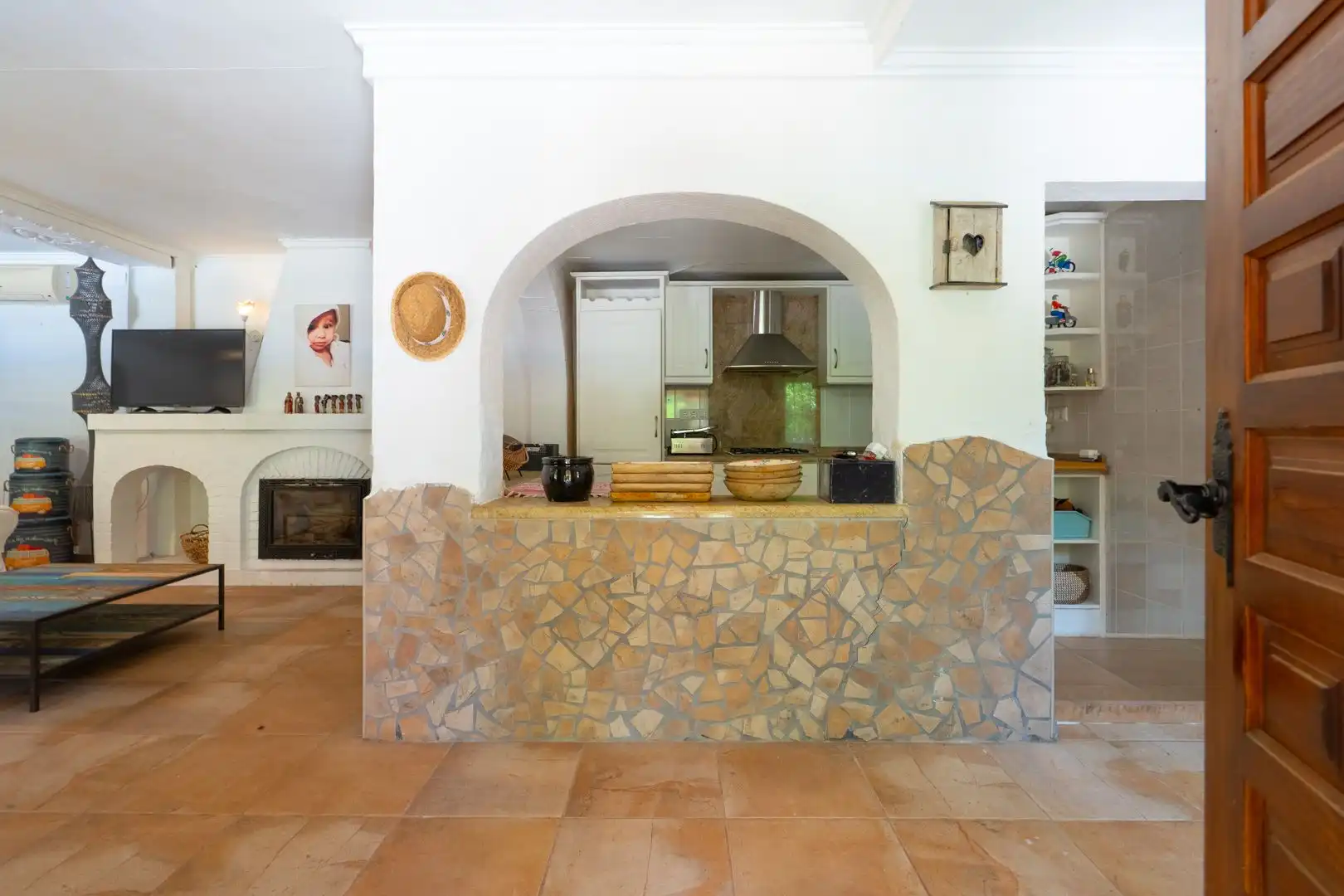 Cocina de Casa o chalet en venta en Castell de Castells con Aire acondicionado, Calefacción y Jardín privado