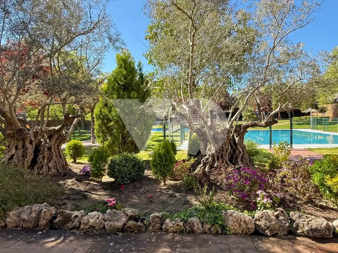 Garten von Erdgeschoss zur Miete in Majadahonda mit Heizung, Privatgarten und Terrasse