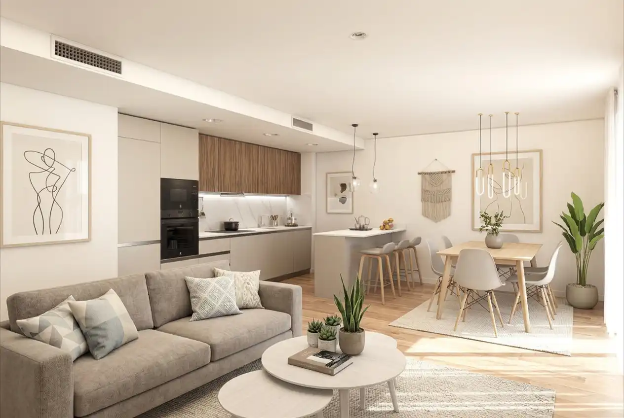 Piso de obra nueva con terraza en venta en Carrer dels Pellaires