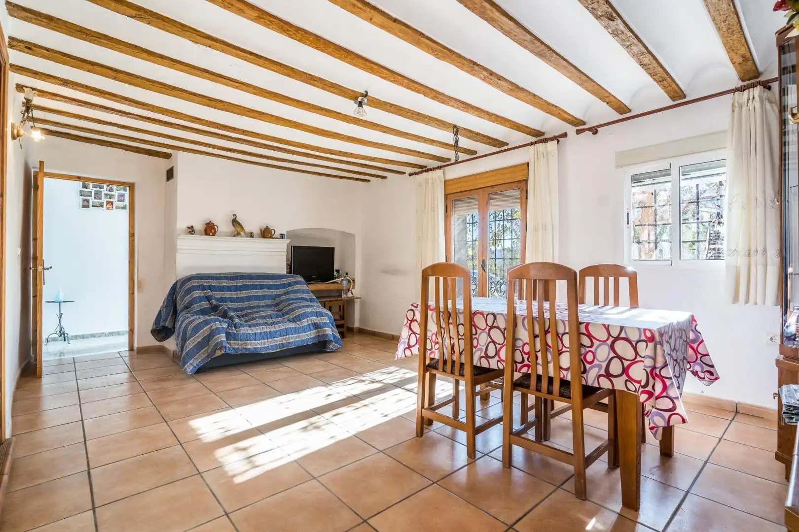 Comedor de Finca rústica en venta en Vélez-Rubio con Calefacción, Jardín privado y Trastero