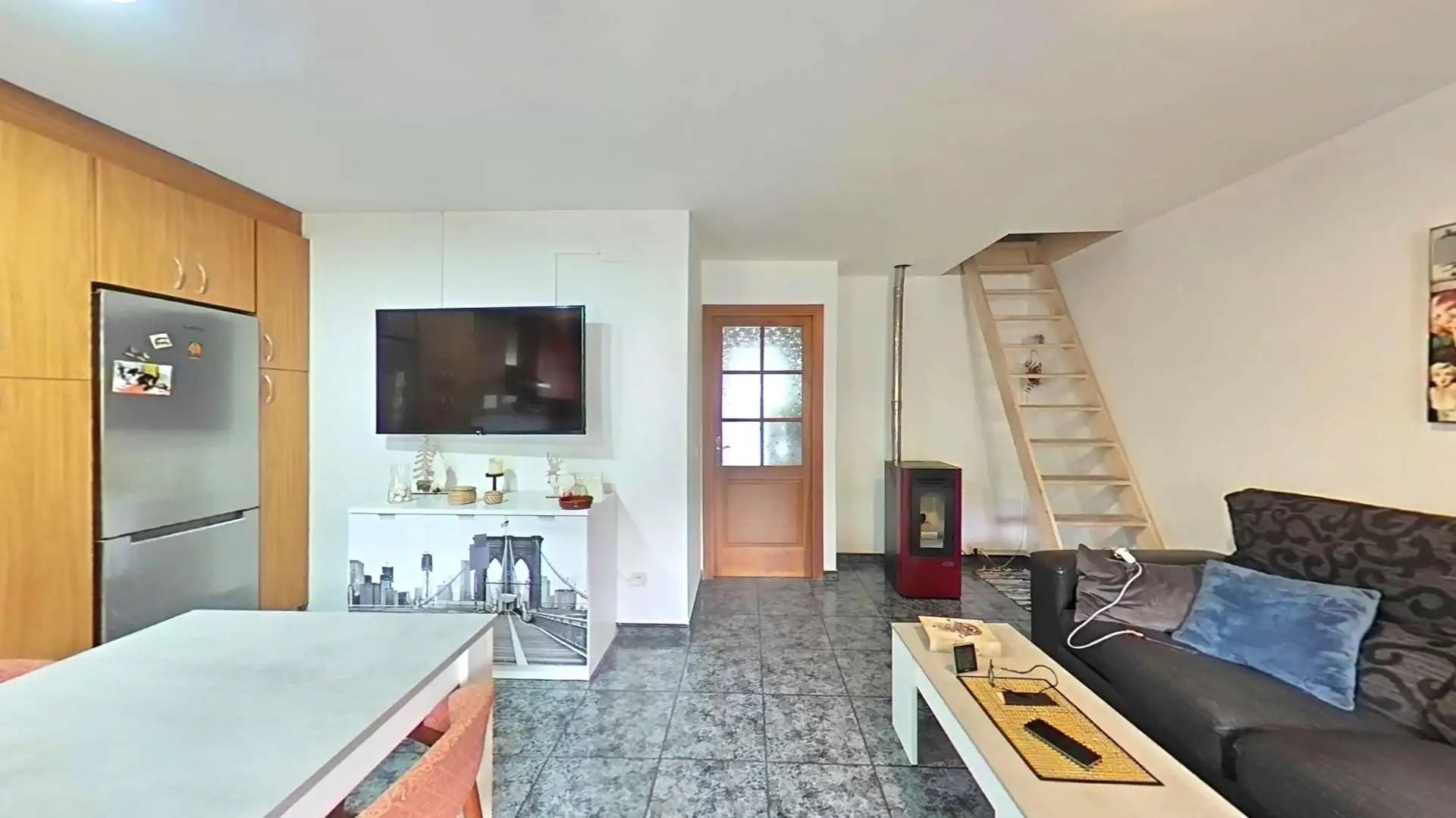 Sala de estar de Casa o chalet en venta en Castellcir con Calefacción, Jardín privado y Terraza