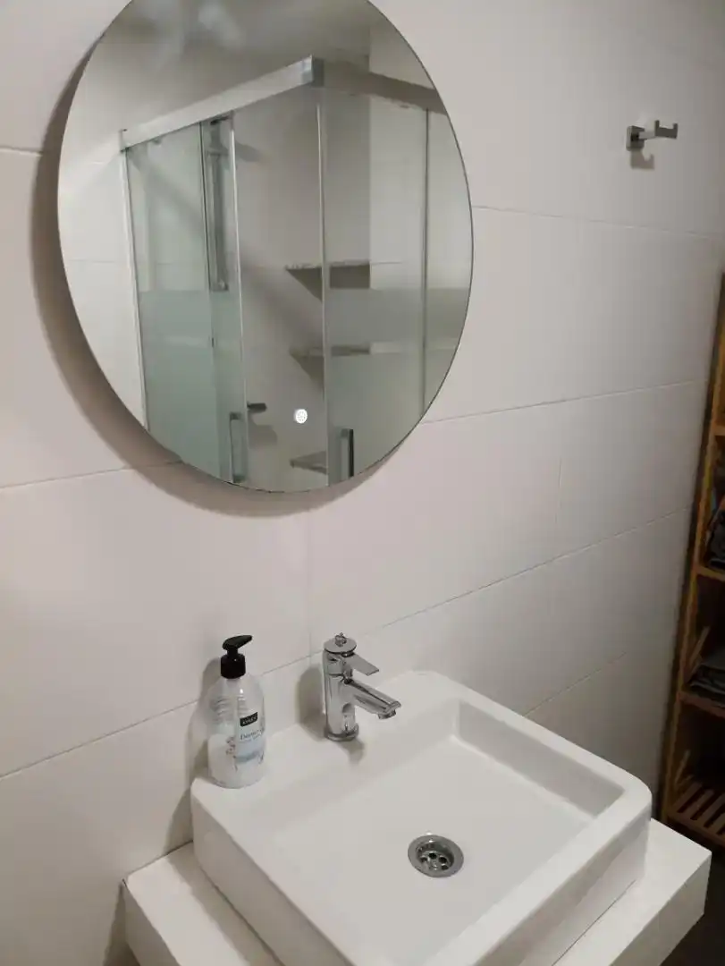 Badezimmer von Maisonette zur Miete in Valencia mit Klimaanlage, Abstellraum und Möbliert