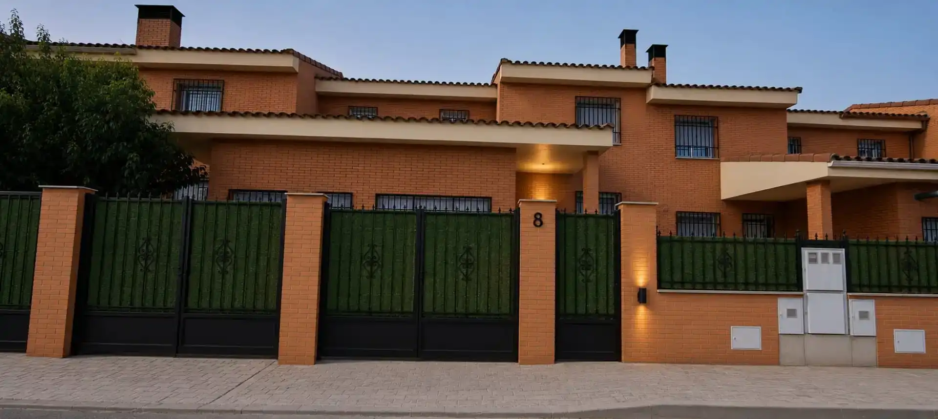 Vista exterior de Casa o chalet en venta en Barcience con Aire acondicionado, Jardín privado y Parquet