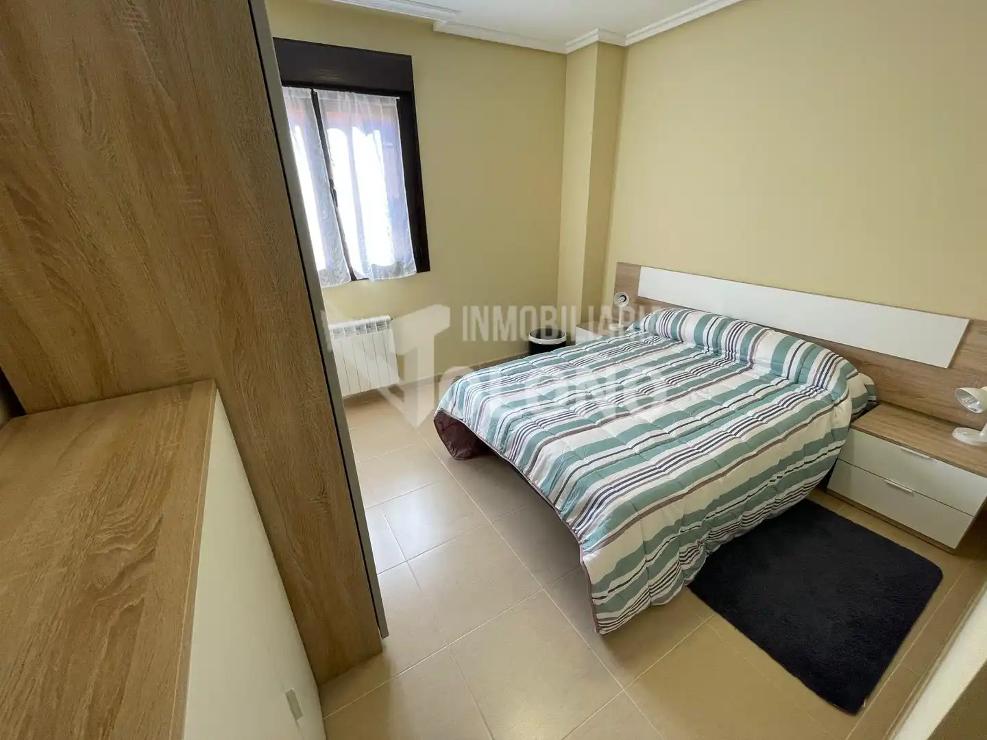 Bedroom of Flat for sale in Zarratón  with Heating, Furnished and Oven