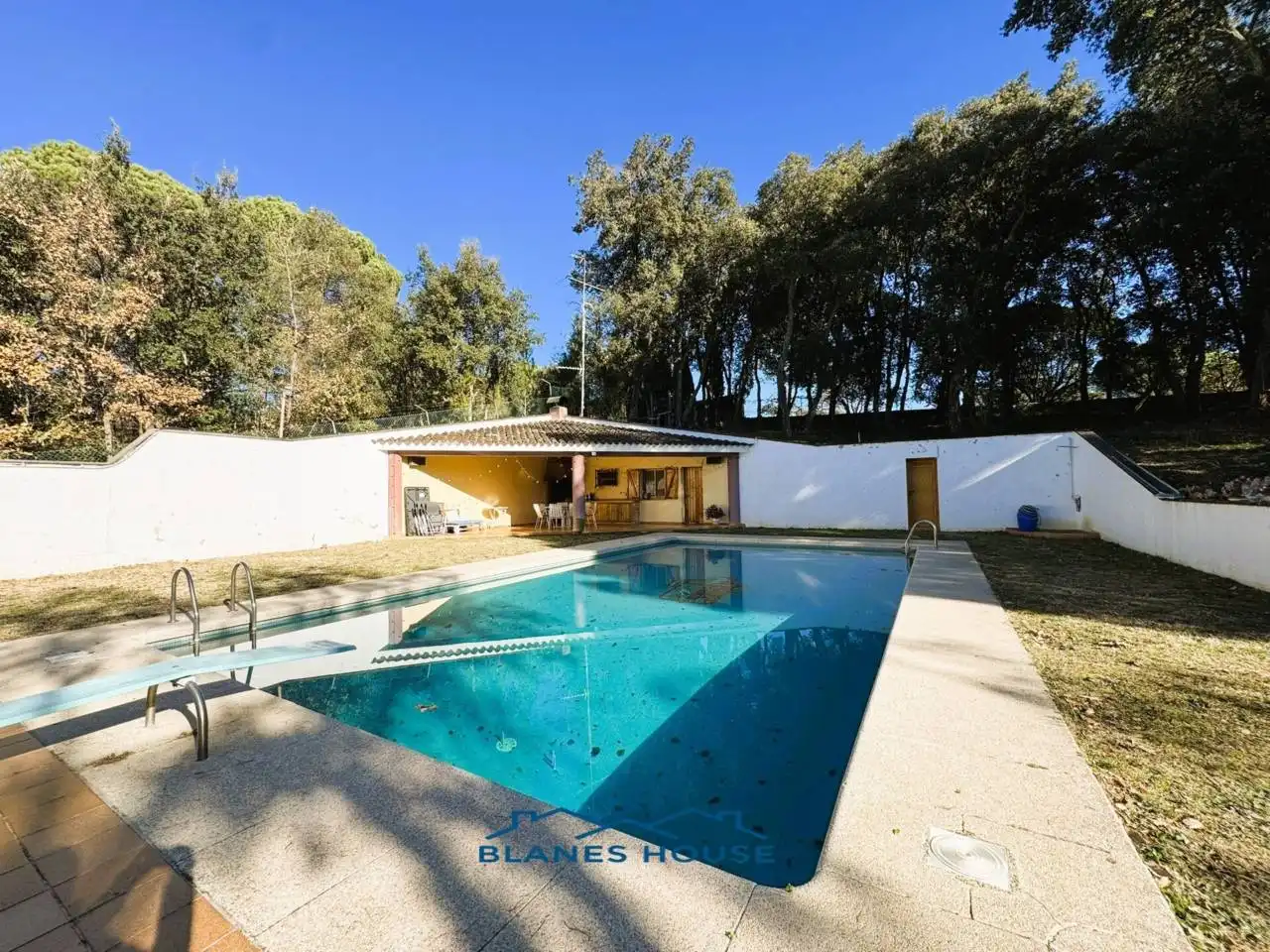 Piscina de Finca rústica en venda en Sant Feliu de Buixalleu amb Calefacció, Jardí privat i Terrassa