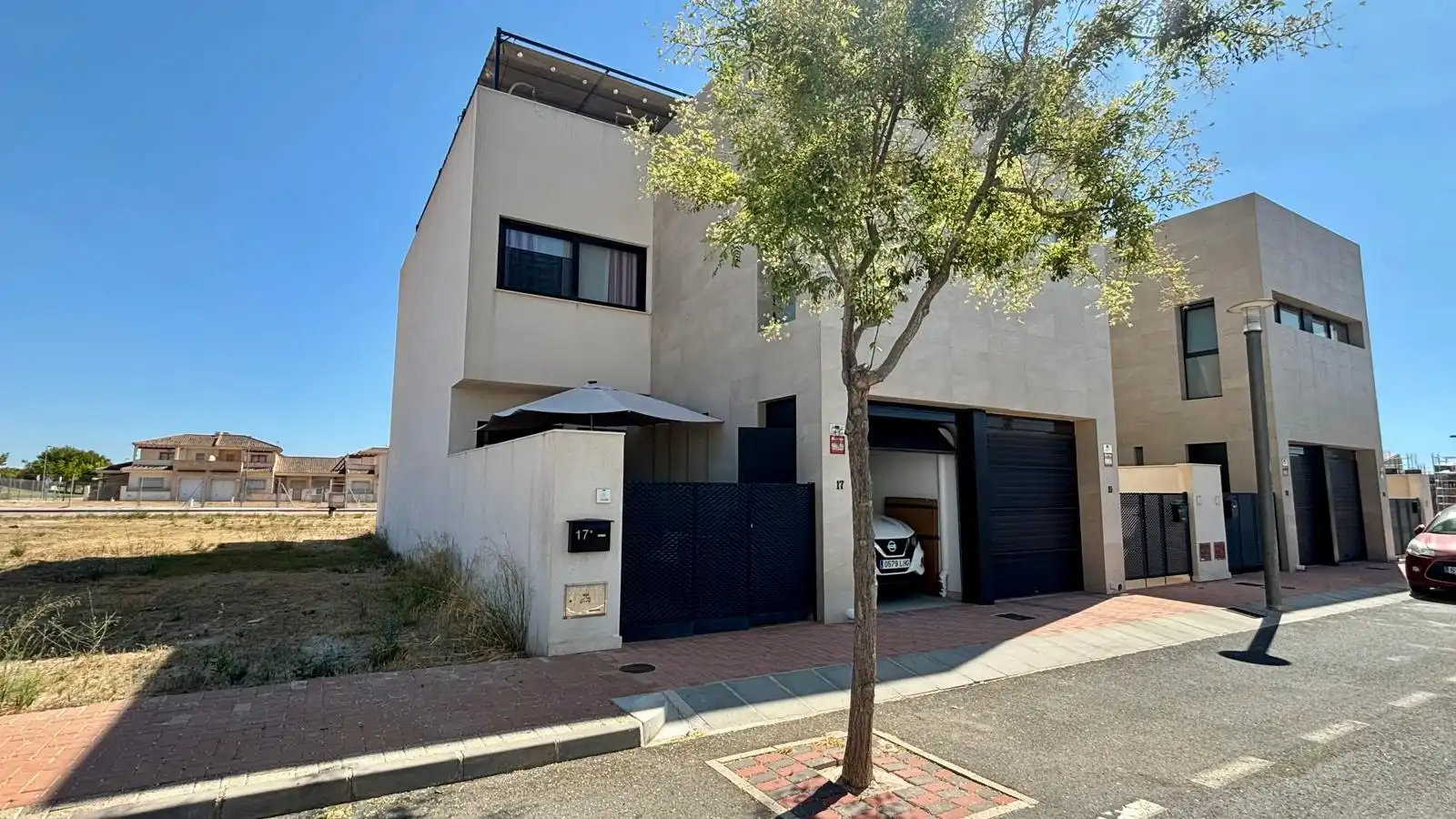 Vista exterior de Casa adosada en venta en Torre-Pacheco con Aire acondicionado, Calefacción y Terraza