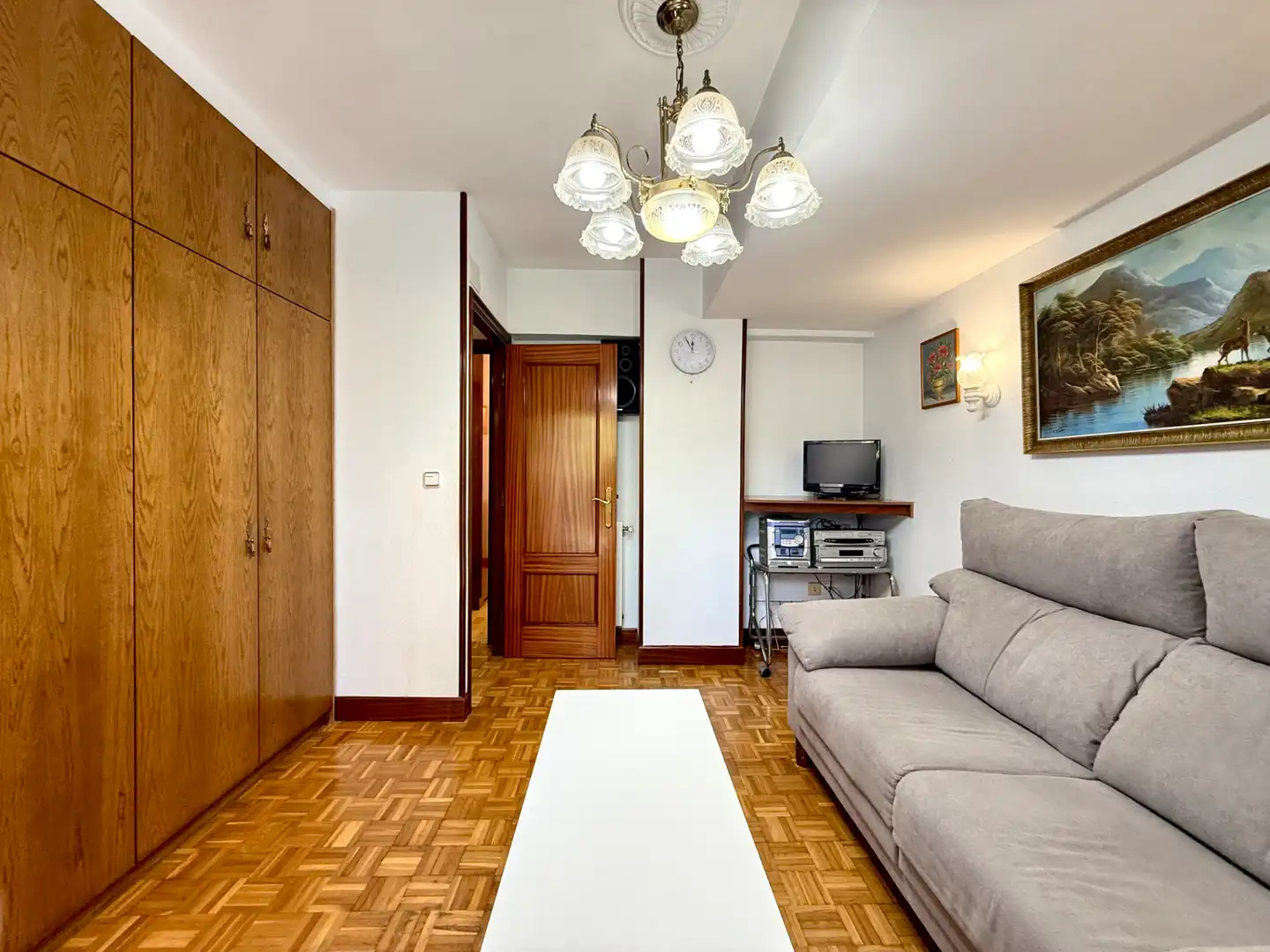 Wohnzimmer von Wohnung zum Verkauf in Donostia - San Sebastián  mit Heizung, Terrasse und Möbliert