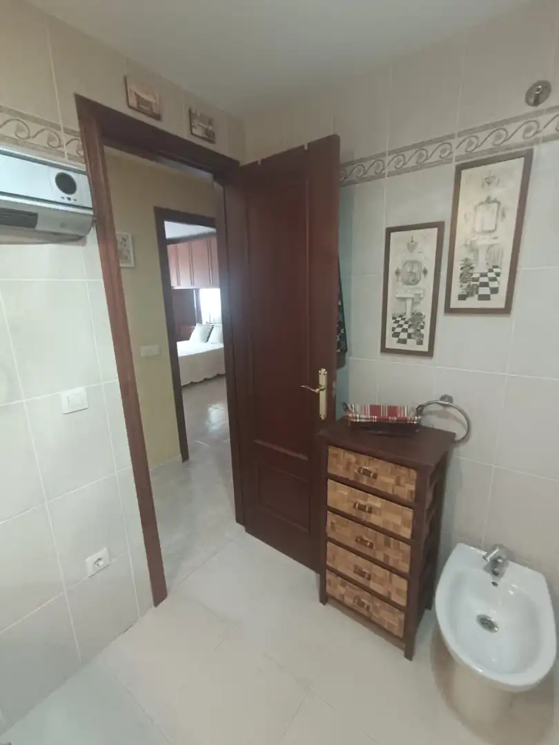 Schlafzimmer von Wohnung zur Miete in Burriana / Borriana mit Klimaanlage, Heizung und Möbliert