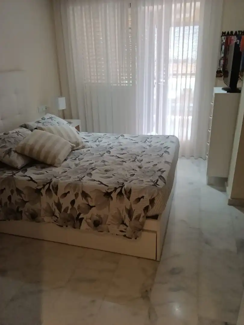 Bedroom of Flat for sale in Fuente Álamo de Murcia  with Air Conditioner, Heating and Private garden