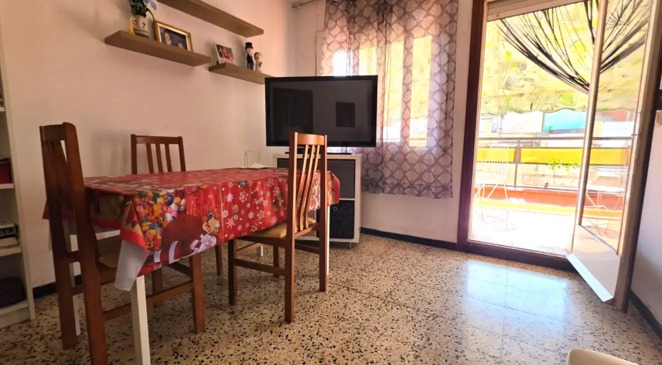 Sala de estar de Ático en venta en Barcelona con Calefacción y Terraza