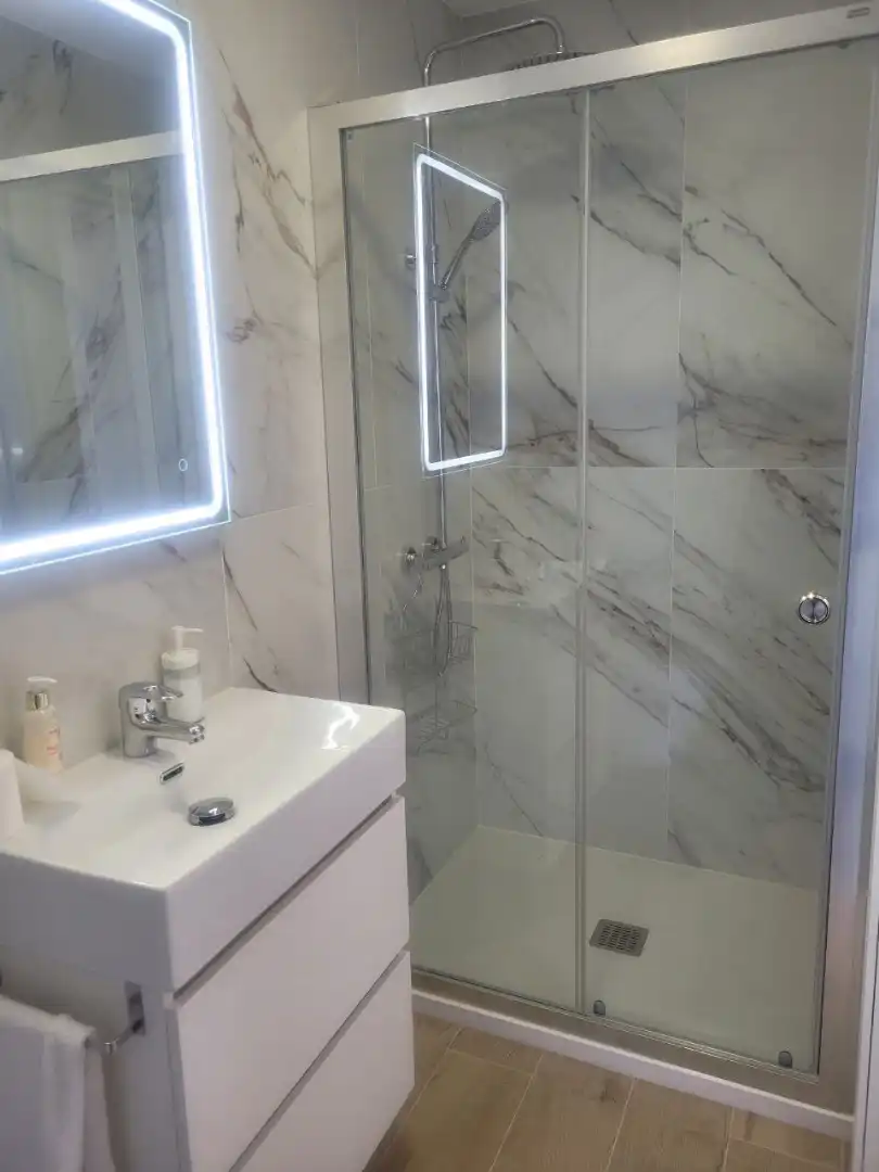 Bathroom of Houses for sale in Otero de Herreros  with Air Conditioner, Heating and Private garden
