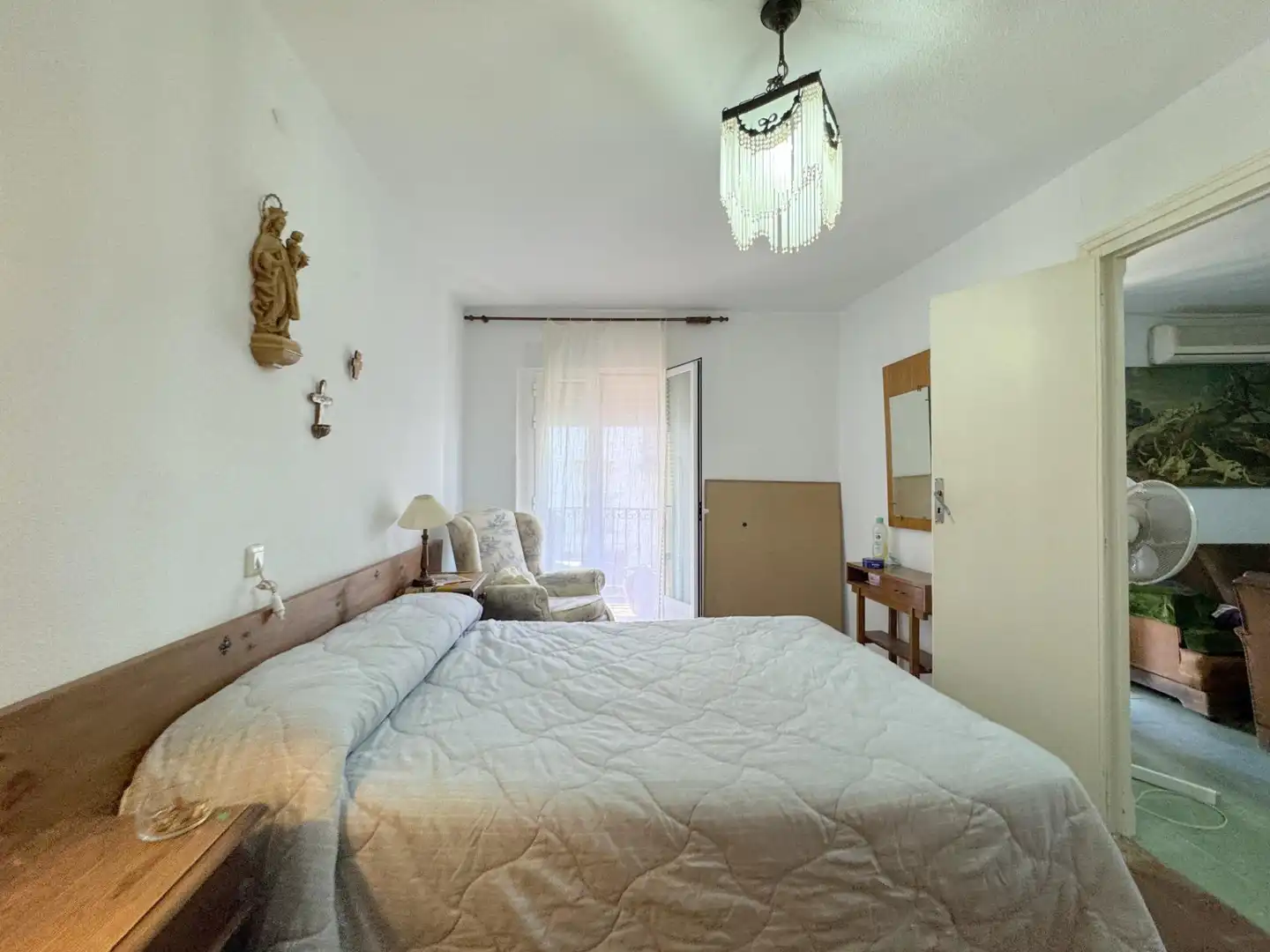 Bedroom of Country homes for sale in Poyales del Hoyo  with Air Conditioner, Terrace and Storage room