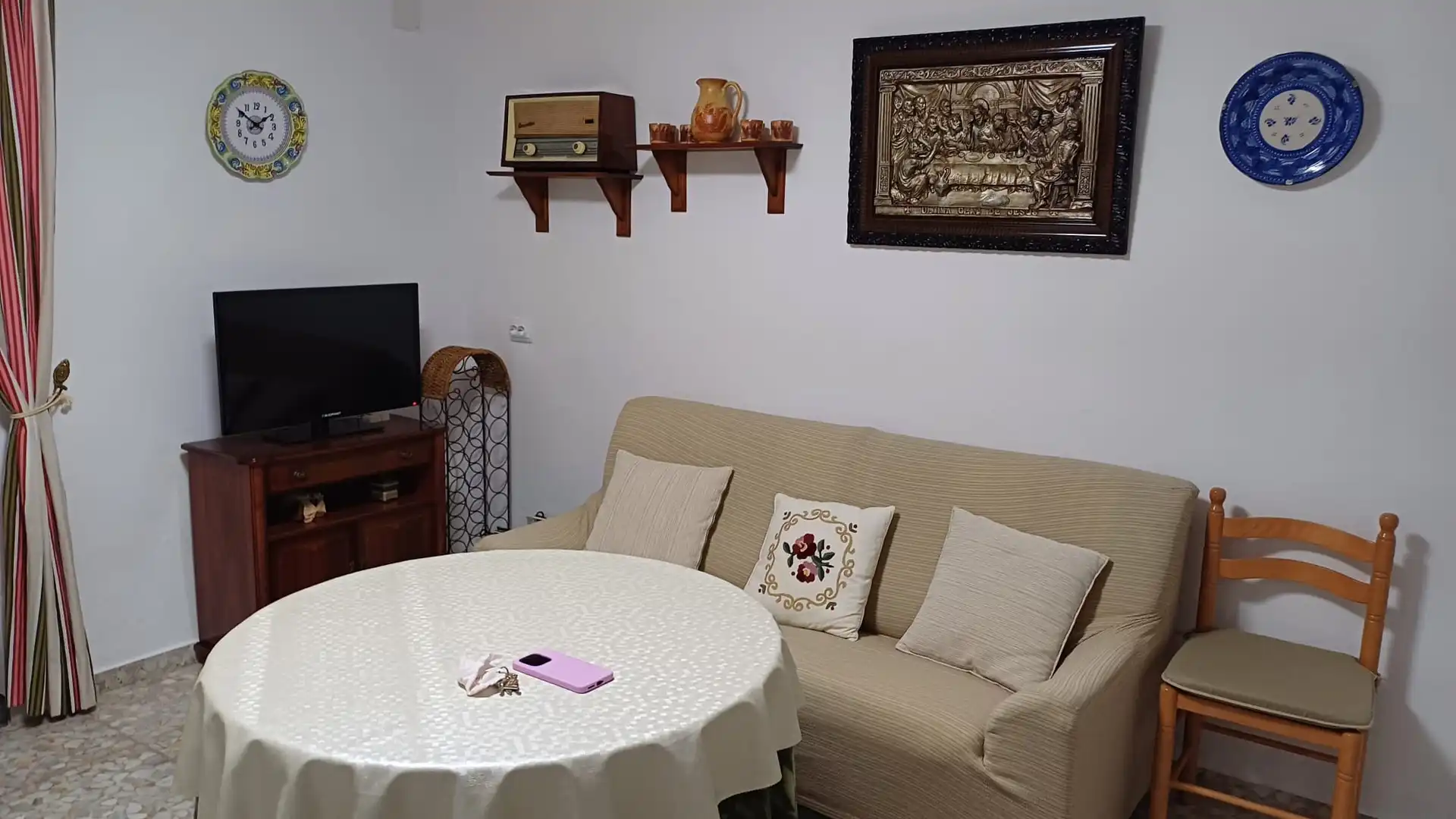 Sala de estar de Casa adosada en venta en Villatorres