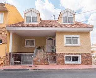 Exterior view of House or chalet for sale in Molina de Segura  with Air Conditioner, Heating and Private garden