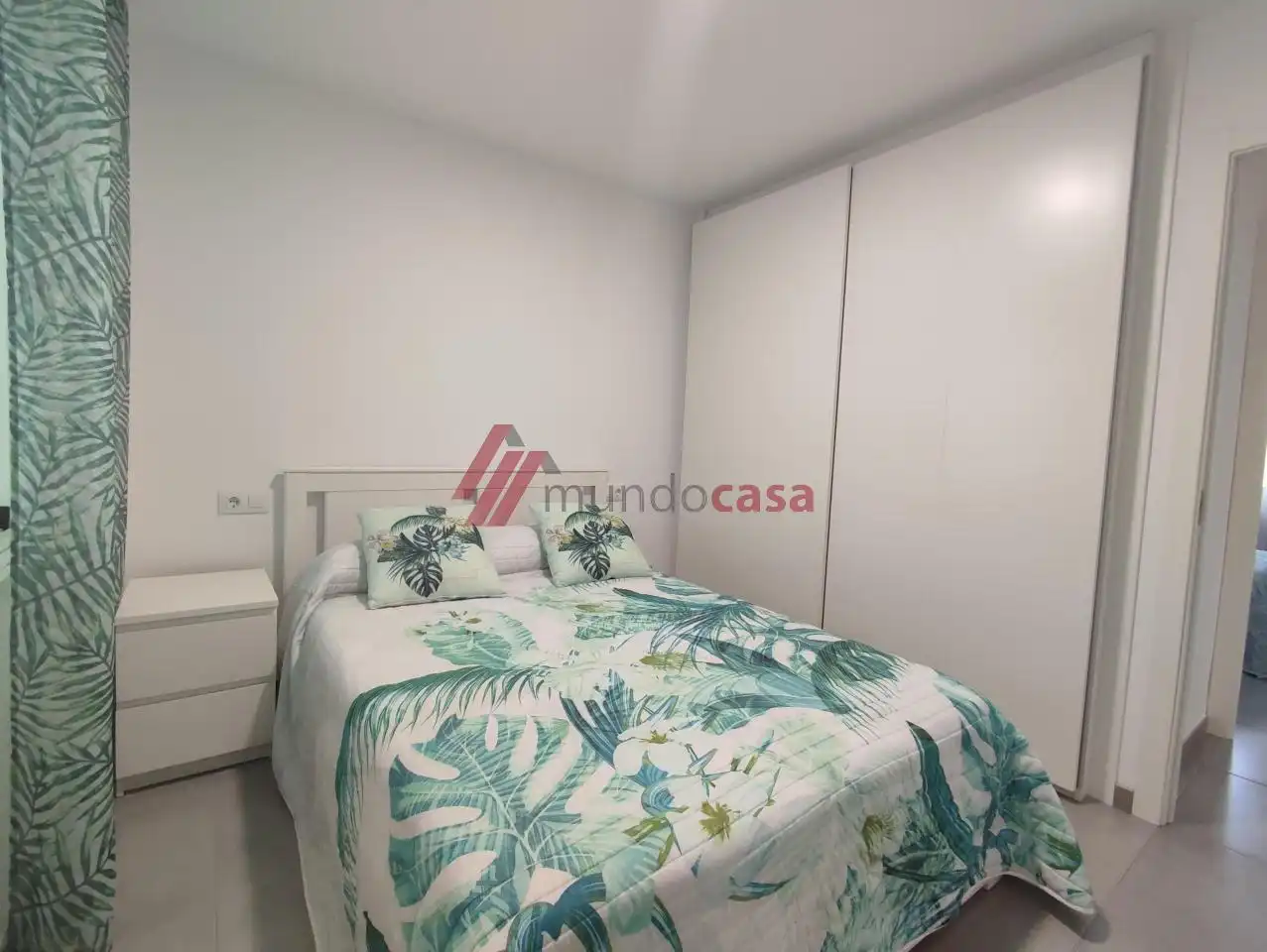Bedroom of Flat for rent in Ferrol  with Heating and Furnished