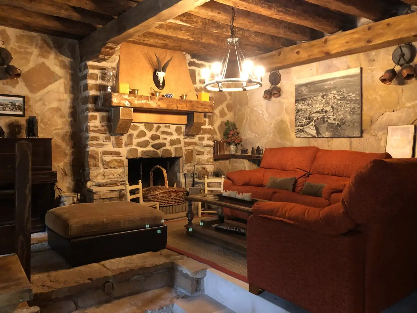 Sala de estar de Casa o chalet en venta en Sepúlveda con Calefacción y Jardín privado