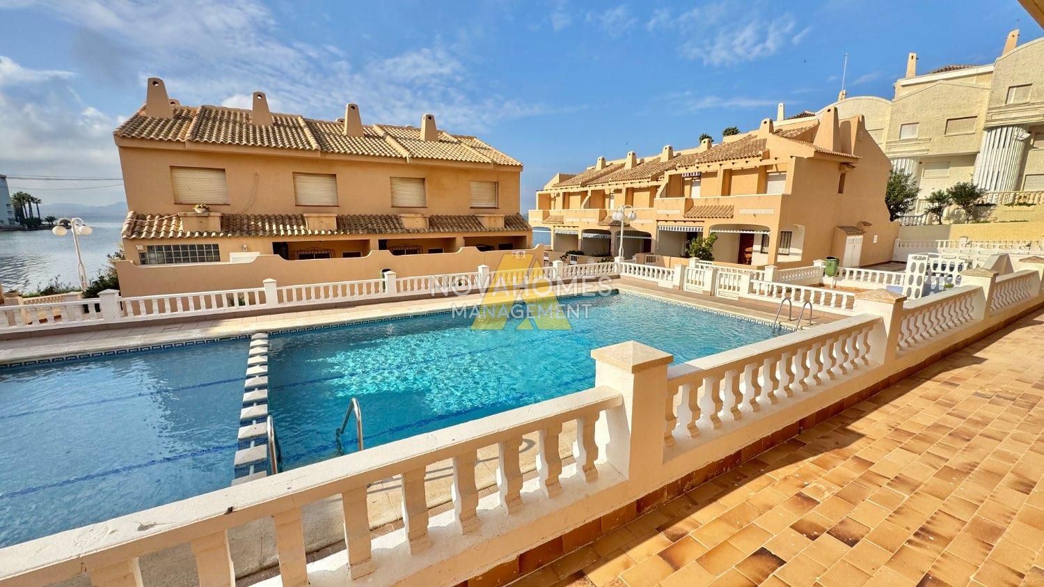 Swimming pool of Duplex for sale in La Manga del Mar Menor  with Heating, Terrace and Swimming Pool